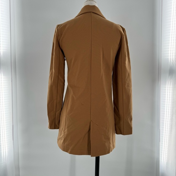 Garnet Hill Knit Relaxed Blazer Size 0 - Picture 3 of 10